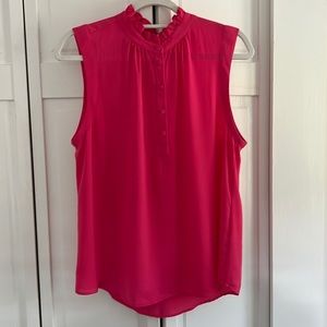Sleeveless J crew Blouse. In good condition.